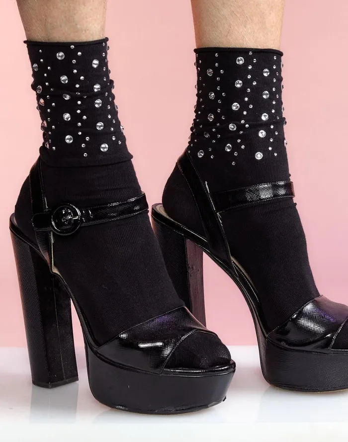 Accessories and Gifts Women Cynthia Rowley Crystal Socks