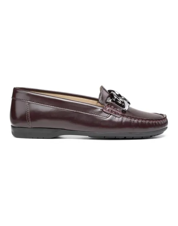 Adriana Shoes Wine Women Hotter Flat Shoes
