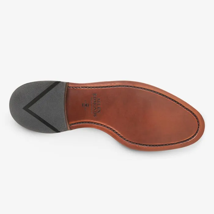 Allen Edmonds Exchange Place CapToe Dress Shoe Dark Chili Men Dress Shoes