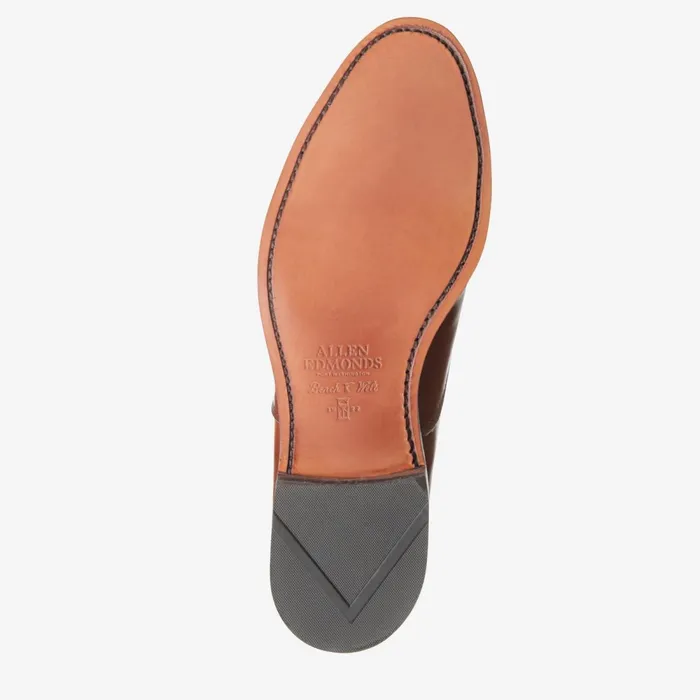 Allen Edmonds Fifth Avenue CapToe Oxford Dark Chili Men Wide Width Shoes