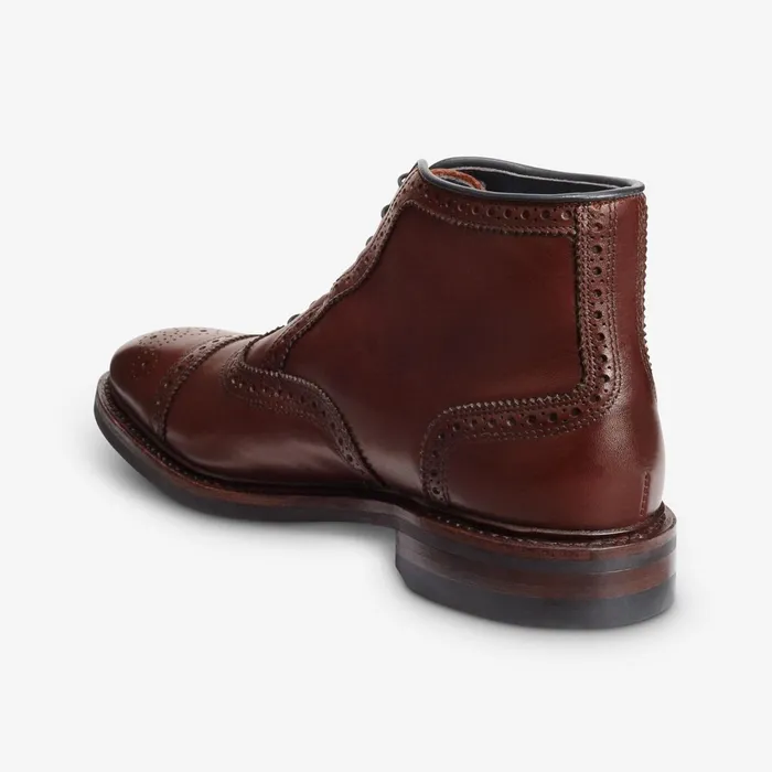 Allen Edmonds Hamilton Weatherproof Oxford Dress Boot Chili Men Wide Width Shoes