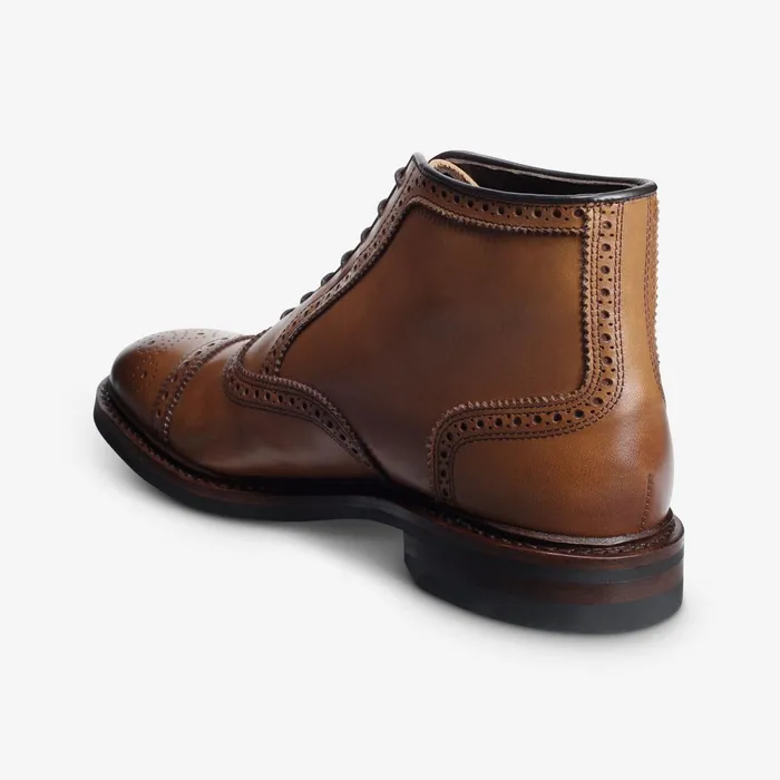 Allen Edmonds Hamilton Weatherproof Oxford Dress Boot Walnut Men Wide Width Shoes