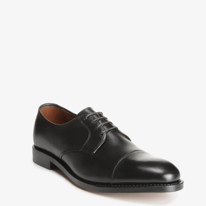 Allen Edmonds Lexington CapToe Dress Shoes Black Leather Men Oxfords and Derbys