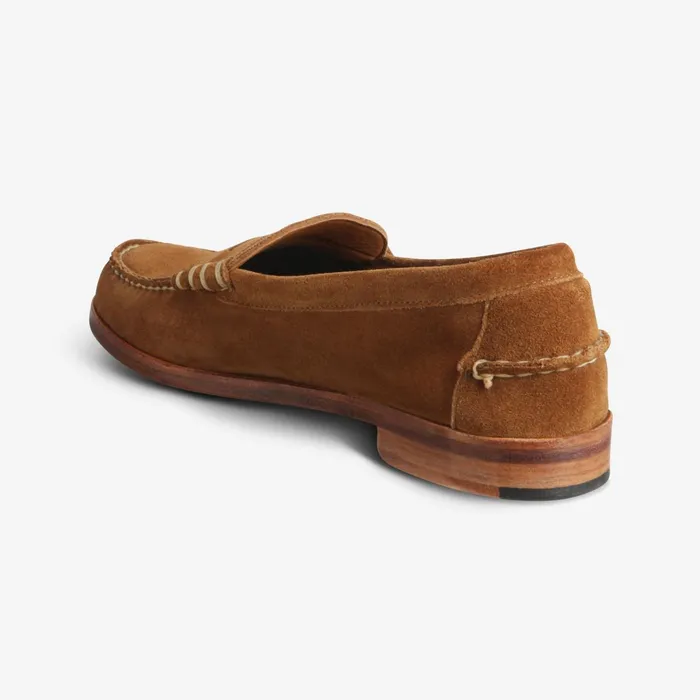 Allen Edmonds Sea Island Suede Loafer Tan Men Loafers and SlipOns