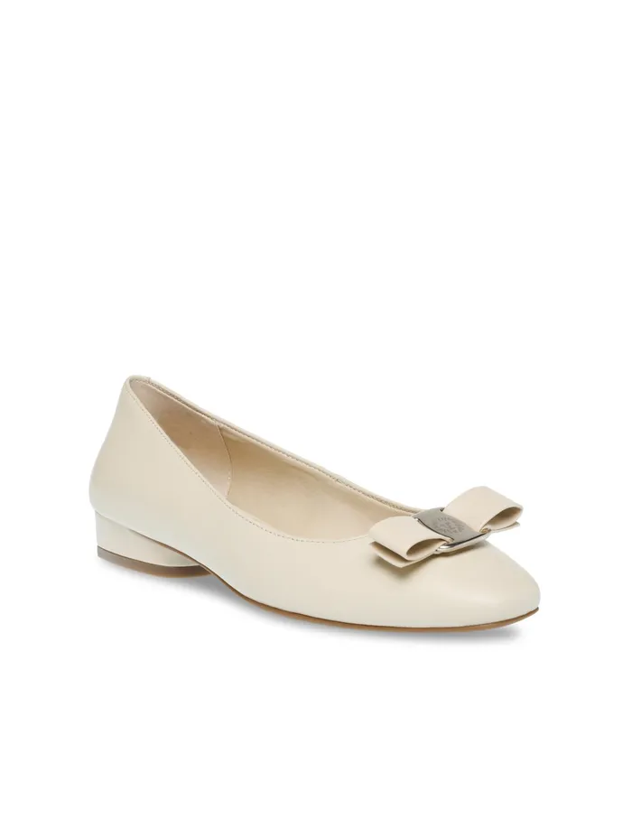 Anne Klein Charleston Flat Off White Women Shoes