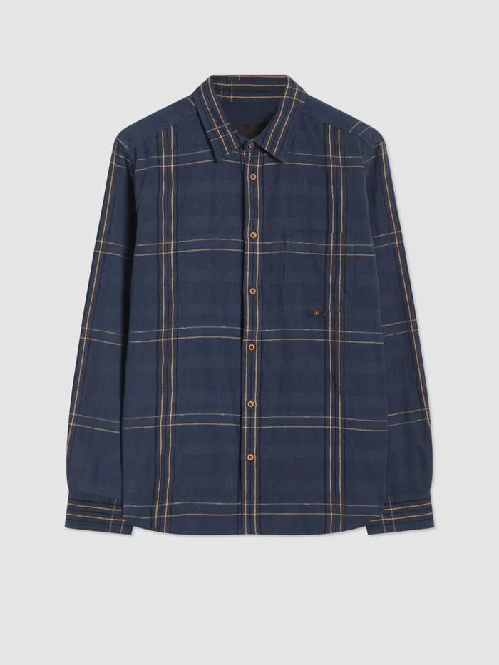 Ben Sherman Long Sleeve Shirts Men B By Indigo Check Shirt Ben Sherman Long Sleeve Shirts Men B By Indigo Check Shirt