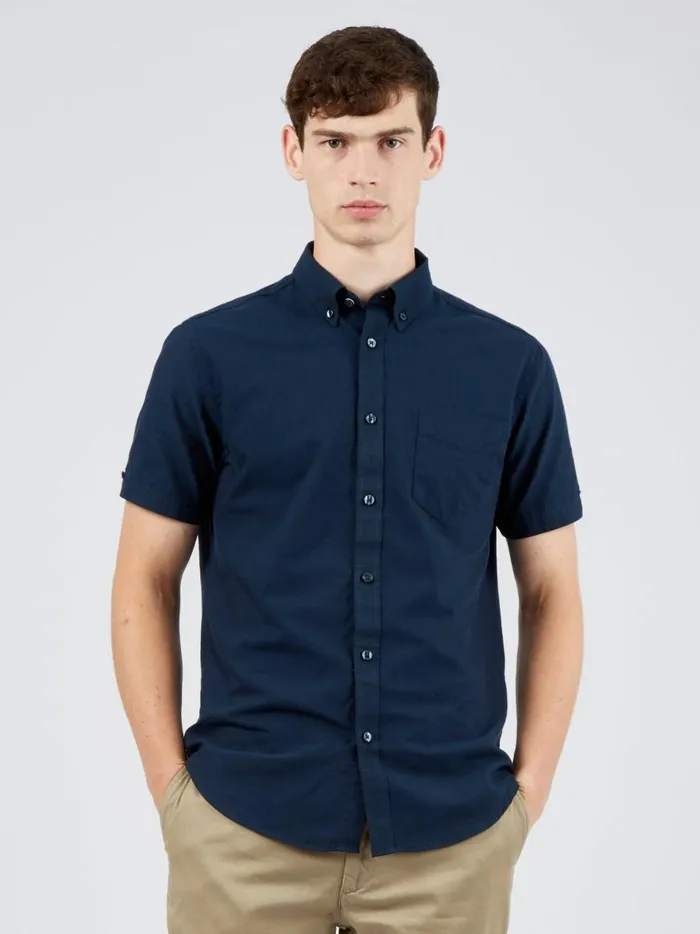 Ben Sherman Oxford Shirts Men ShortSleeve Signature Oxford Shirt