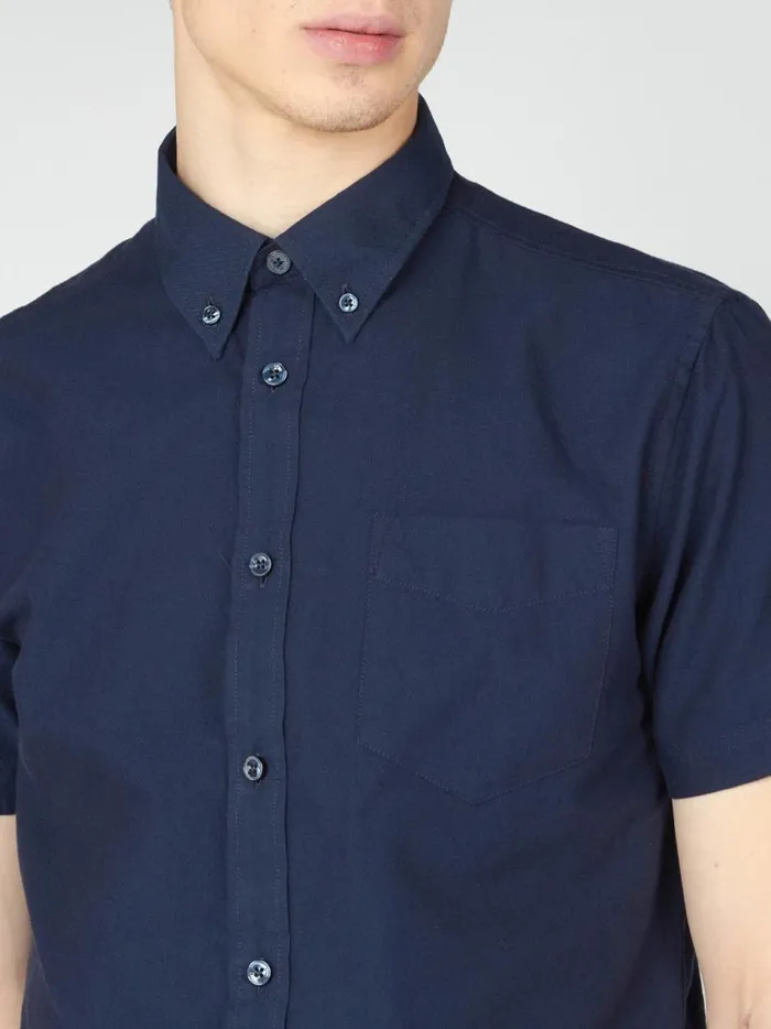 Ben Sherman Oxford Shirts Men ShortSleeve Signature Oxford Shirt