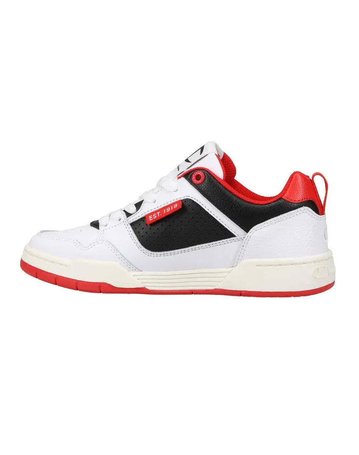 Big Kids039 5On5 Lo Shoes Whiteblackscarletchalk Kids Champion Lifestyle