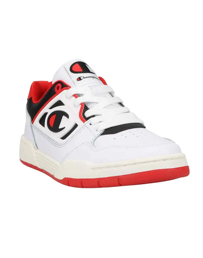 Big Kids039 5On5 Lo Shoes Whiteblackscarletchalk Kids Champion Lifestyle