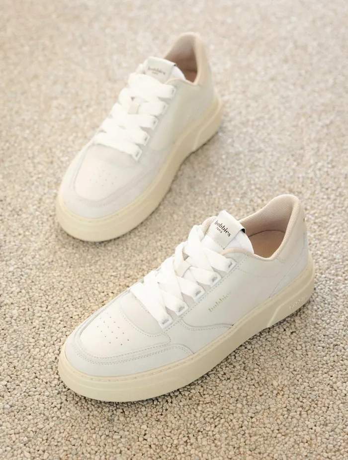 Bobbies Sneakers Avalon Off White and Foam 8211 Women