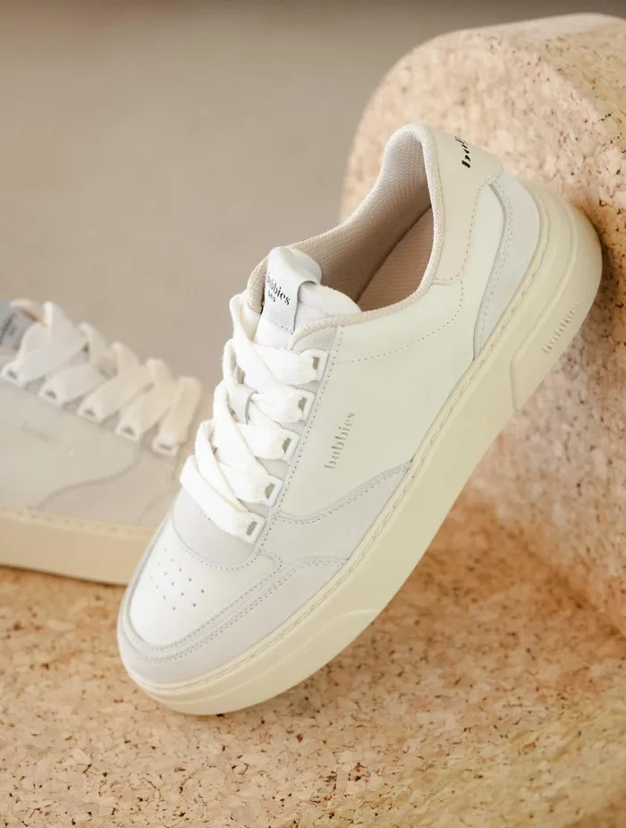 Bobbies Sneakers Avalon Off White and Foam 8211 Women