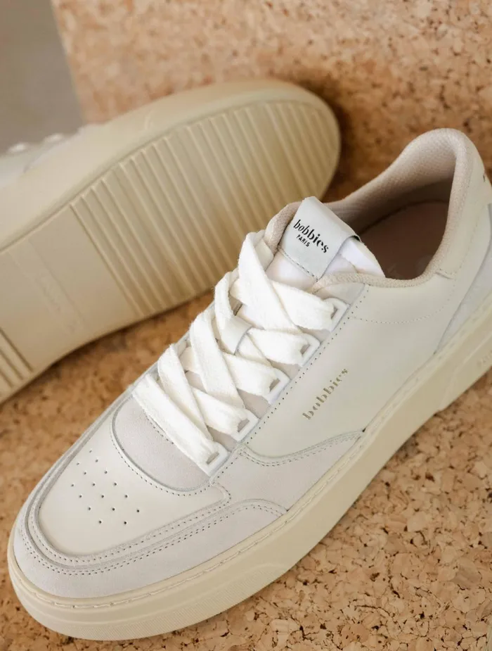 Bobbies Sneakers Avalon Off White and Foam 8211 Women
