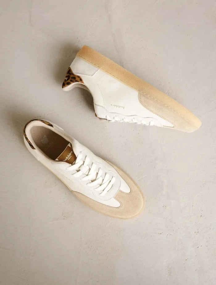 Bobbies Sneakers Bahia Off White and Wild Leo 8211 Women