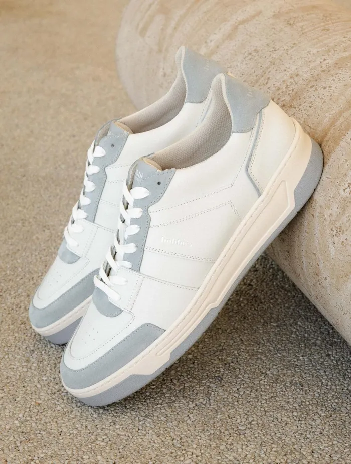 Bobbies Sneakers Cyrus Off White and Frosty Blue 8211 Men
