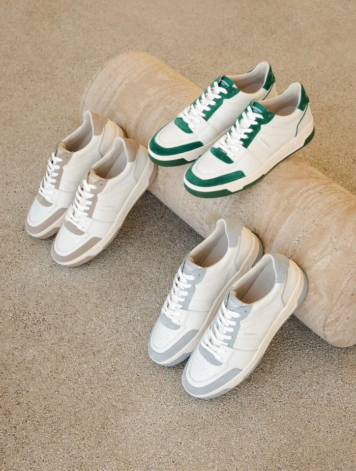 Bobbies Sneakers Cyrus Off White and Frosty Blue 8211 Men