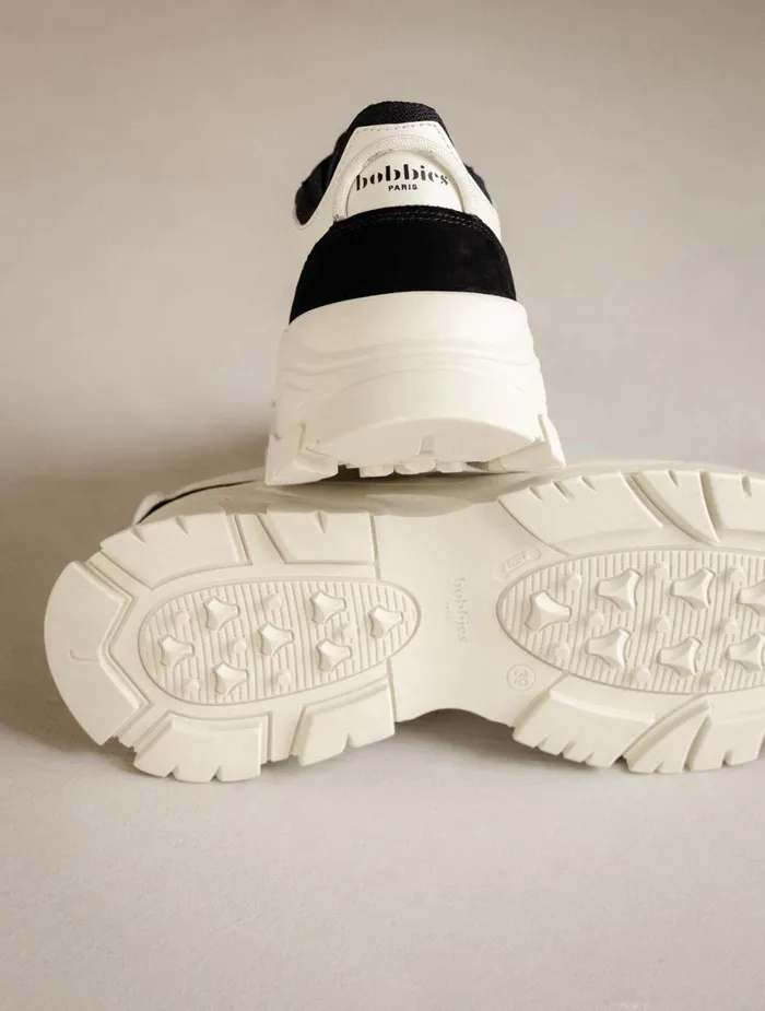 Bobbies Sneakers Rinjani Off White and Black 8211 Women