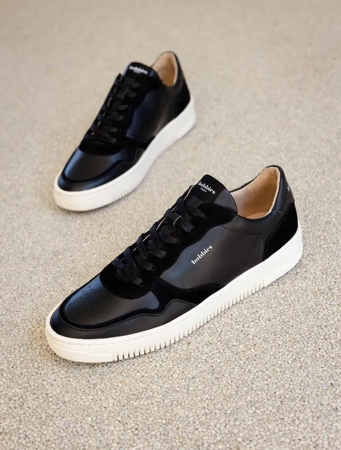 Bobbies Sneakers Travis Deep Black 8211 Men