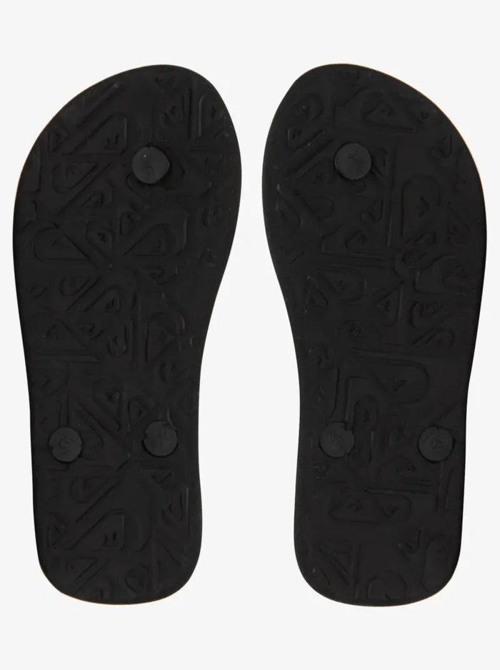 Boys Quiksilver Sandals Boy039s 816 Molokai FlipFlops Blackorangegrey Boys Quiksilver Sandals Boy039s 816 Molokai FlipFlops Blackorangegrey