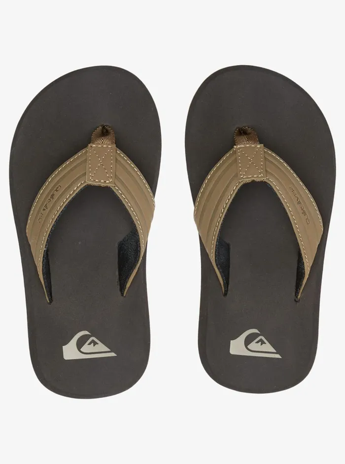 Boys Quiksilver Sandals Boy039s 816 Monkey Wrench Sandals Tan 8211 Solid Boys Quiksilver Sandals Boy039s 816 Monkey Wrench Sandals Tan 8211 Solid