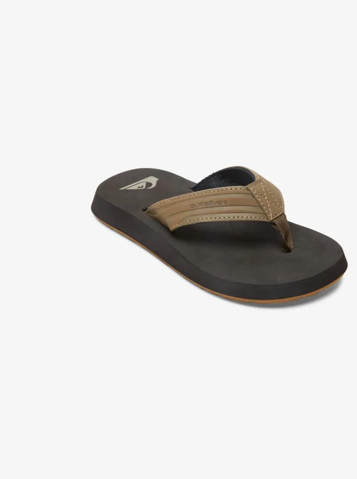 Boys Quiksilver Sandals Boy039s 816 Monkey Wrench Sandals Tan 8211 Solid Boys Quiksilver Sandals Boy039s 816 Monkey Wrench Sandals Tan 8211 Solid