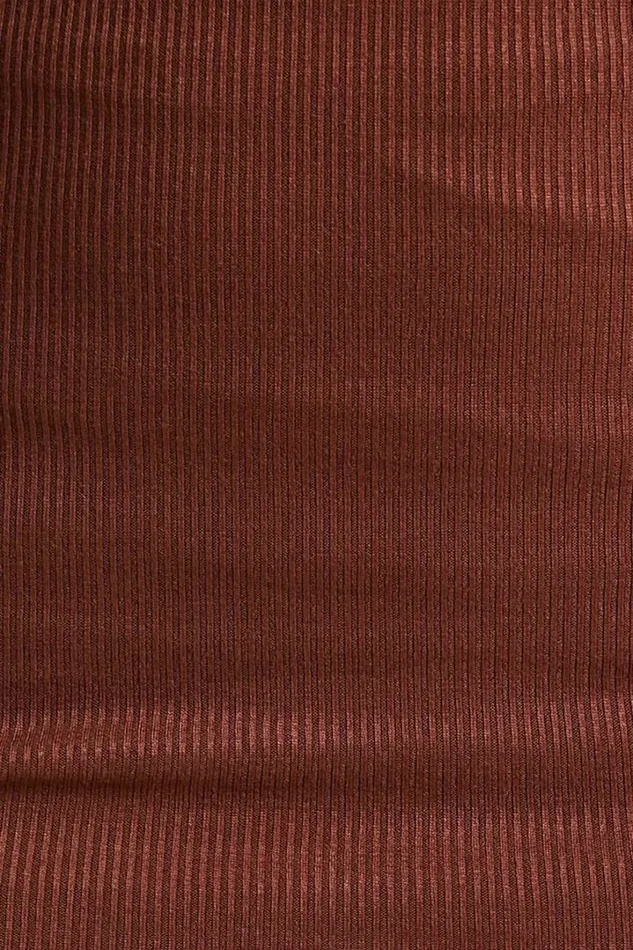 Brittah Mini Dress 8211 Long Sleeve Dress In Chocolate Women Showpo Dresses