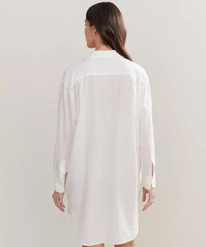 ButtonUps Women Jenni Kayne Beach Shirt Ivory