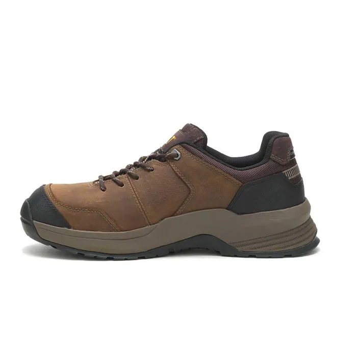 Cat Footwear Shoes Men039s Streamline 20 Leather Composite Toe Work Shoe Clay 8211 Men