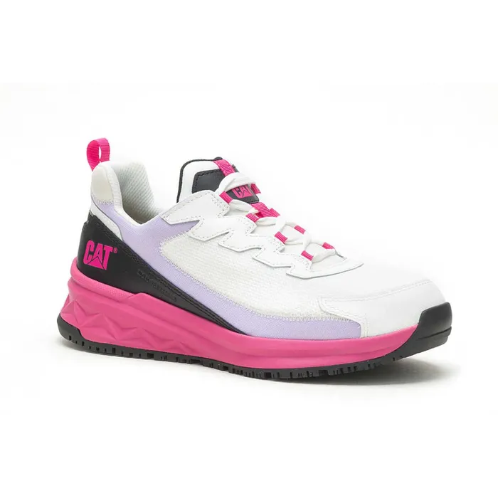 Cat Footwear Shoes Women039s Streamline Runner Carbon Composite Toe Work Shoe Bright Whiteblack 8211 Women