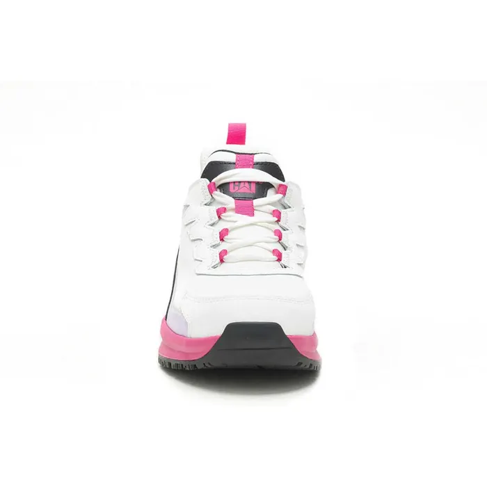 Cat Footwear Shoes Women039s Streamline Runner Carbon Composite Toe Work Shoe Bright Whiteblack 8211 Women