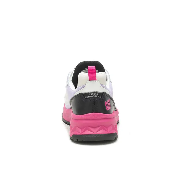 Cat Footwear Shoes Women039s Streamline Runner Carbon Composite Toe Work Shoe Bright Whiteblack 8211 Women