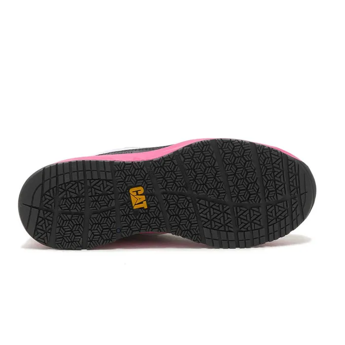Cat Footwear Shoes Women039s Streamline Runner Carbon Composite Toe Work Shoe Bright Whiteblack 8211 Women