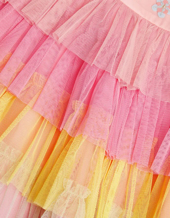Children Baby Colour Block Dress Multi Monsoon Dresses