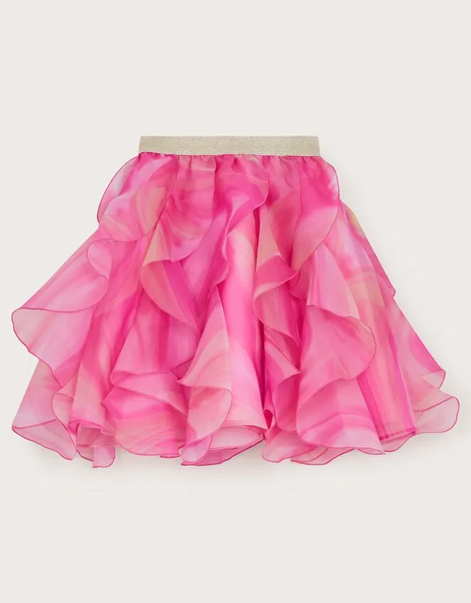 Children Coco Marble Cancan Skirt Multi Monsoon Partywear