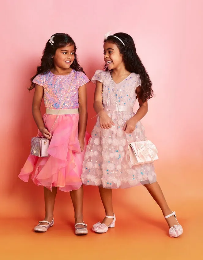 Children Coco Marble Cancan Skirt Multi Monsoon Partywear