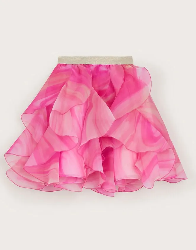 Children Coco Marble Cancan Skirt Multi Monsoon Partywear