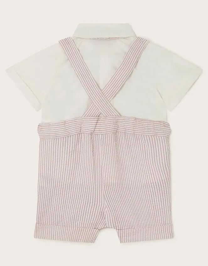 Children Newborn Sammy Shorts And Shirt Natural Monsoon Clothing and Outfits