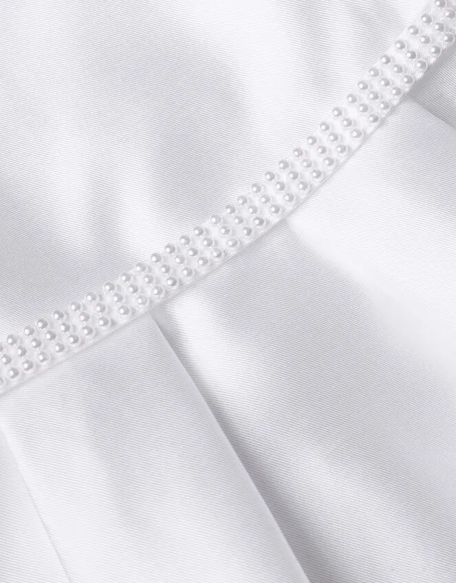 Children Pearl Belt Henrietta Duchess Dress Ivory Monsoon Dresses