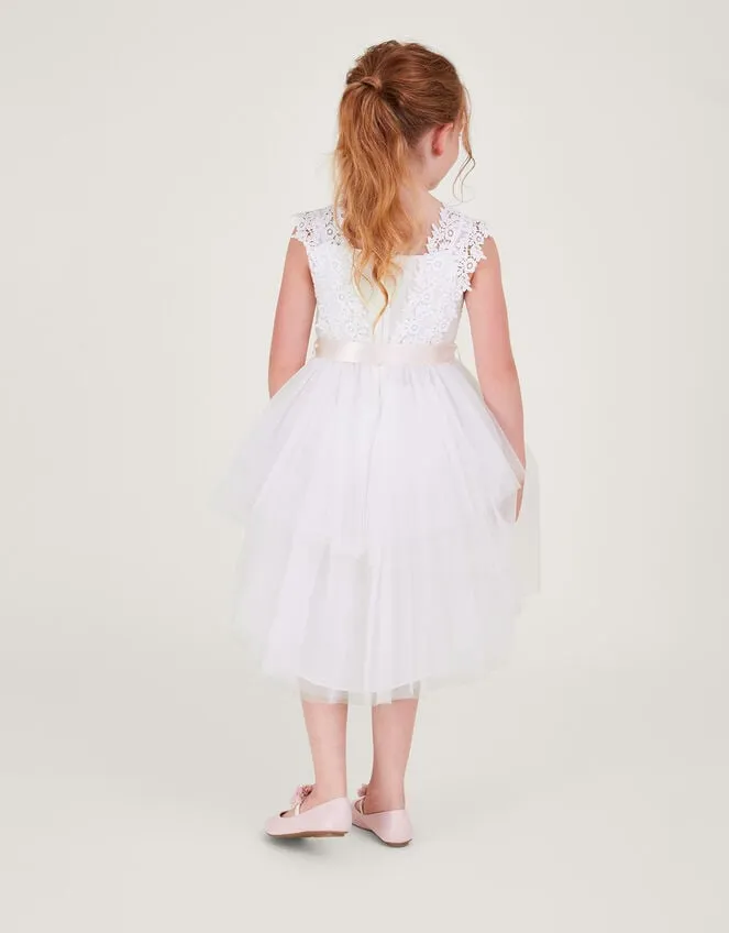 Children Zaralia Lace Safire Dress Ivory Monsoon Dresses