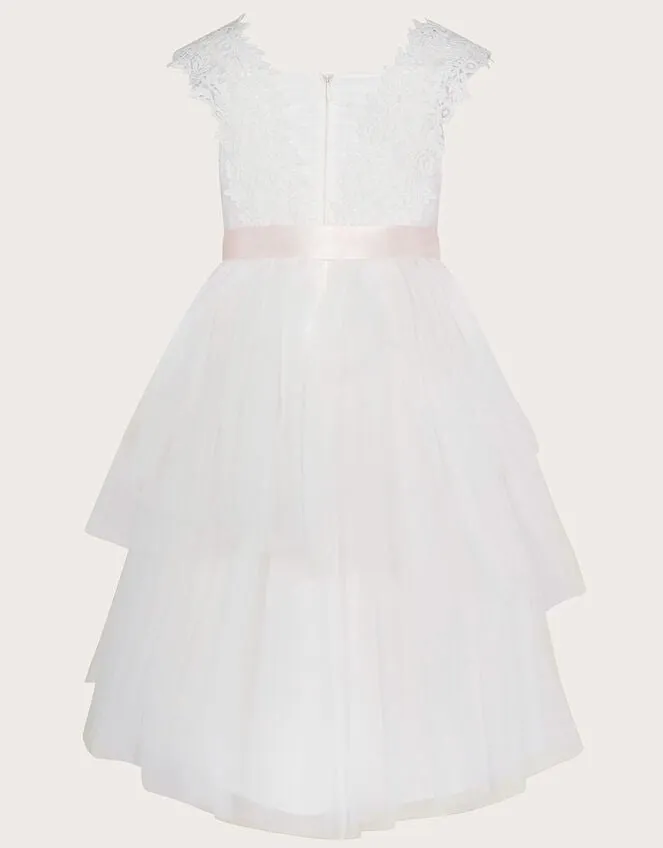 Children Zaralia Lace Safire Dress Ivory Monsoon Dresses