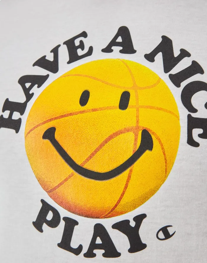 Classic Graphic TShirt Have A Nice Play White Men Champion TShirts and Tops