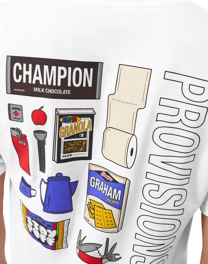 Classic Graphic TShirt Have A Nice Play White Men Champion TShirts and Tops