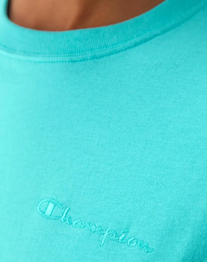 Classic TShirt C Logo Aqua Excursion Women Champion TShirts and Tops