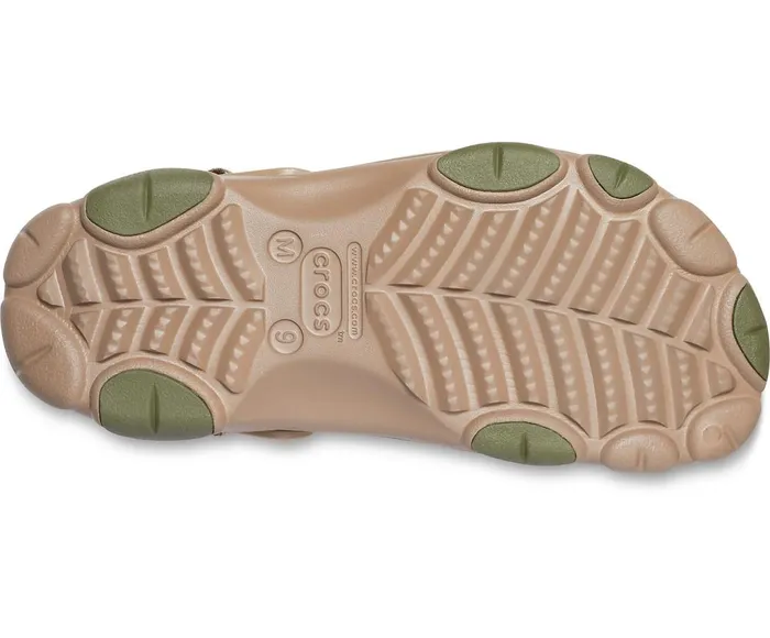 Crocs Classic AllTerrain Veil Whitetail Clog Khaki WomensMens Clogs