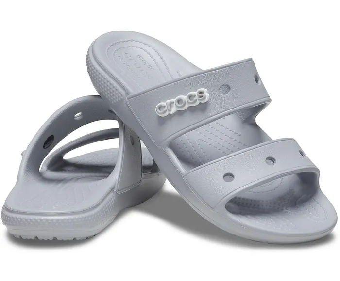 Crocs Classic Crocs Sandal Light Grey WomensMens Sandals