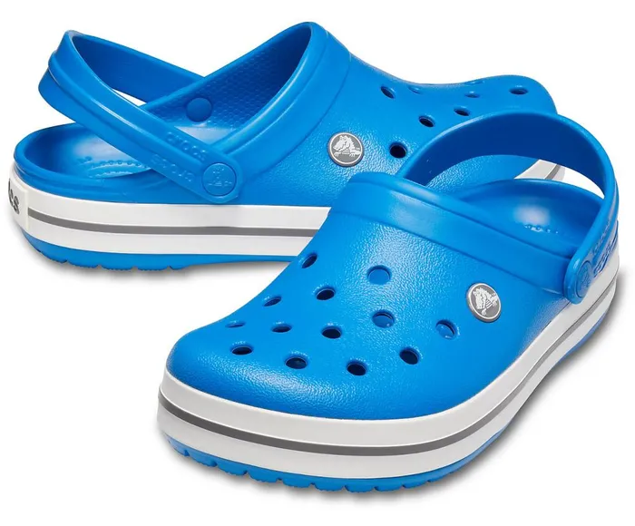 Crocs Crocband Clog Bright Cobalt Charcoal WomensMens Clogs
