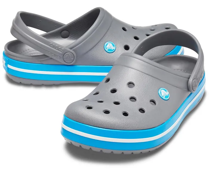 Crocs Crocband Clog Charcoal Ocean WomensMens Clogs