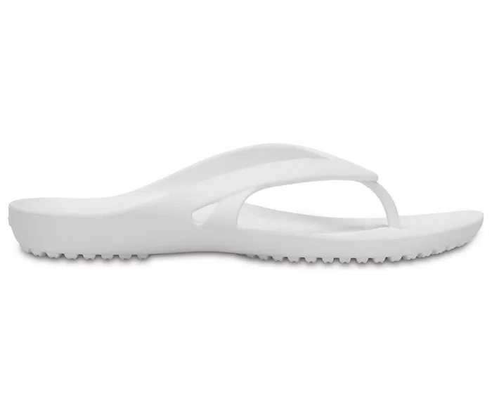 Crocs Kadee II Flip White Womens Sandals