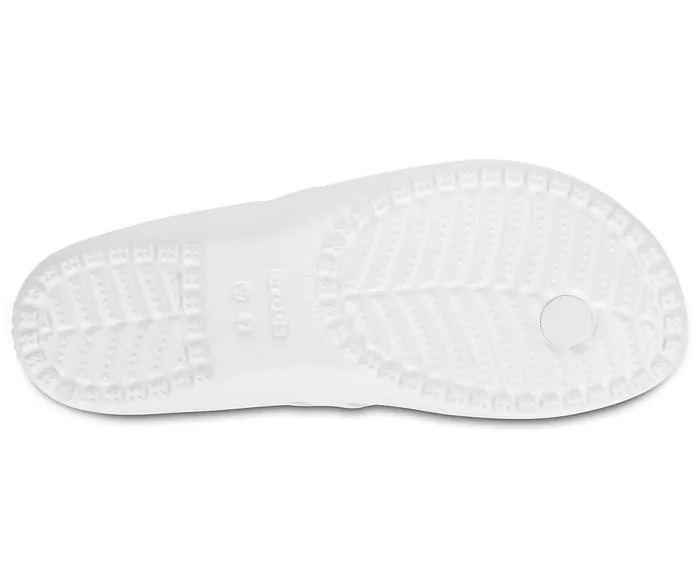 Crocs Kadee II Flip White Womens Sandals