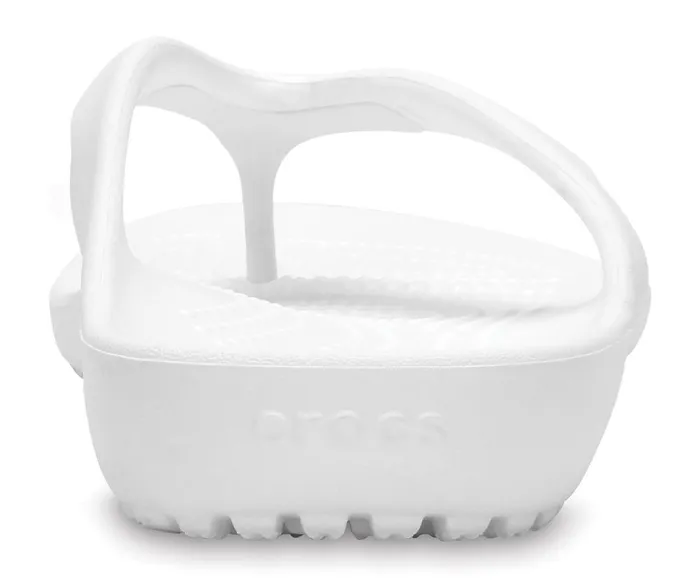 Crocs Kadee II Flip White Womens Sandals